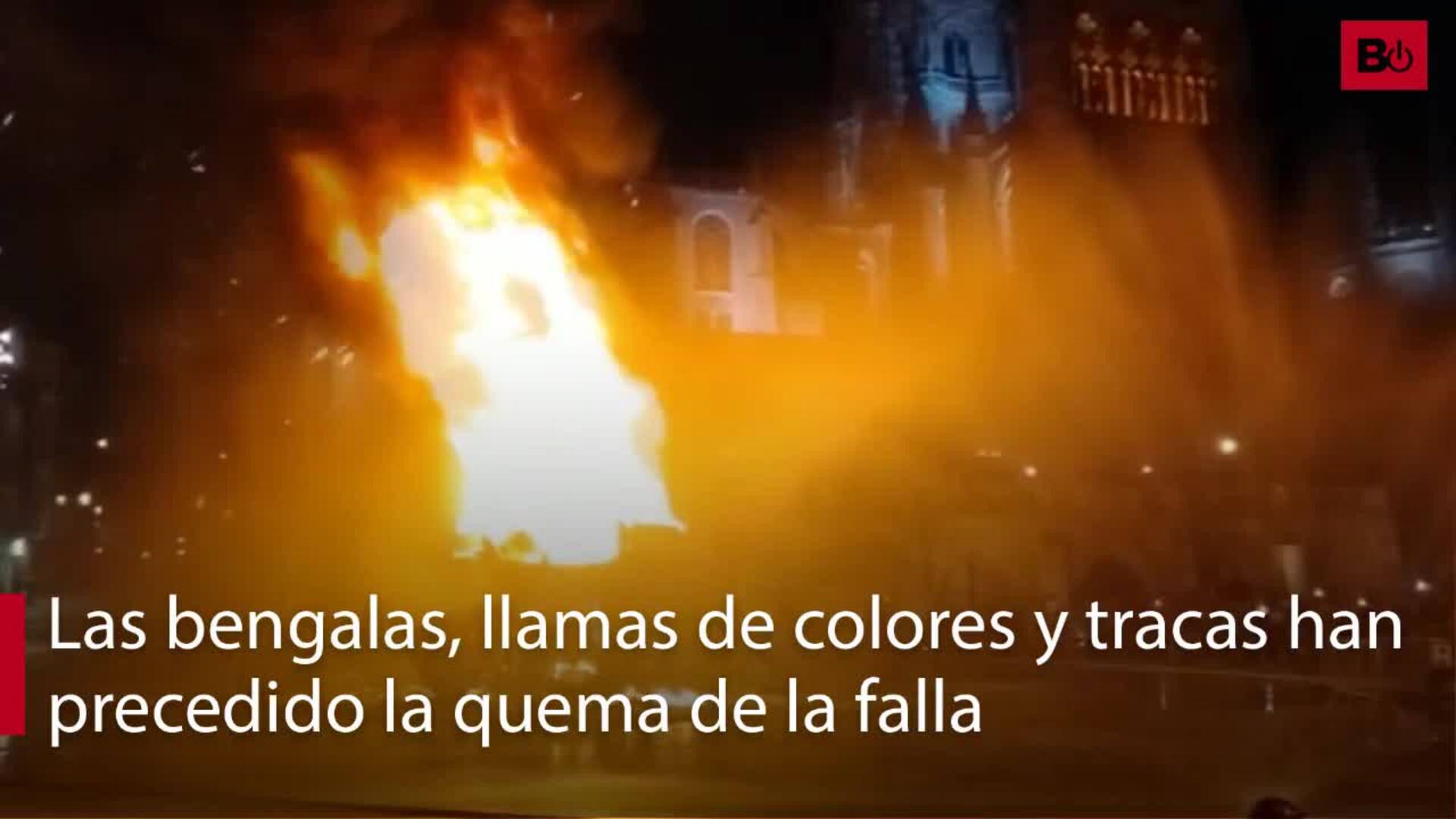 Así ha sido la cremá de la falla cidiana