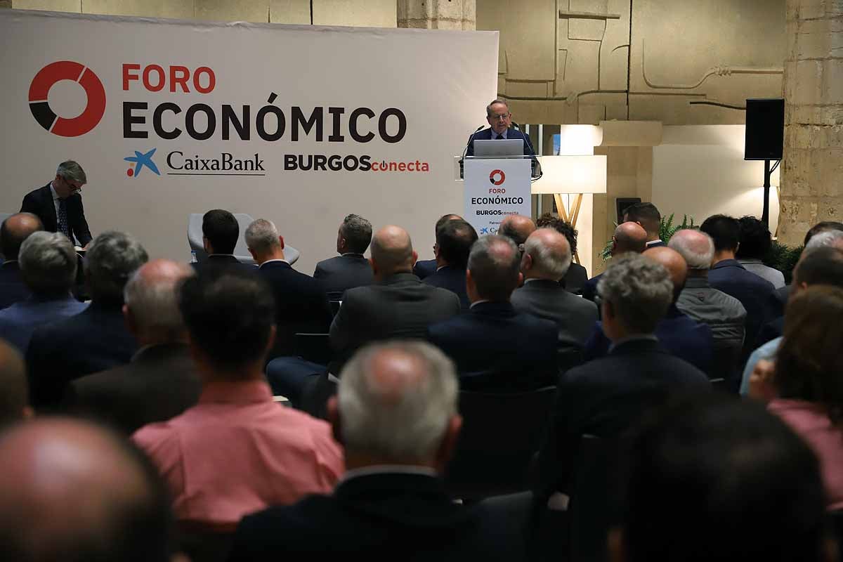 Fotos: Juan José Toribio, prestigioso y reconocido economista participa en el primer Foro Económico de BURGOSconecta