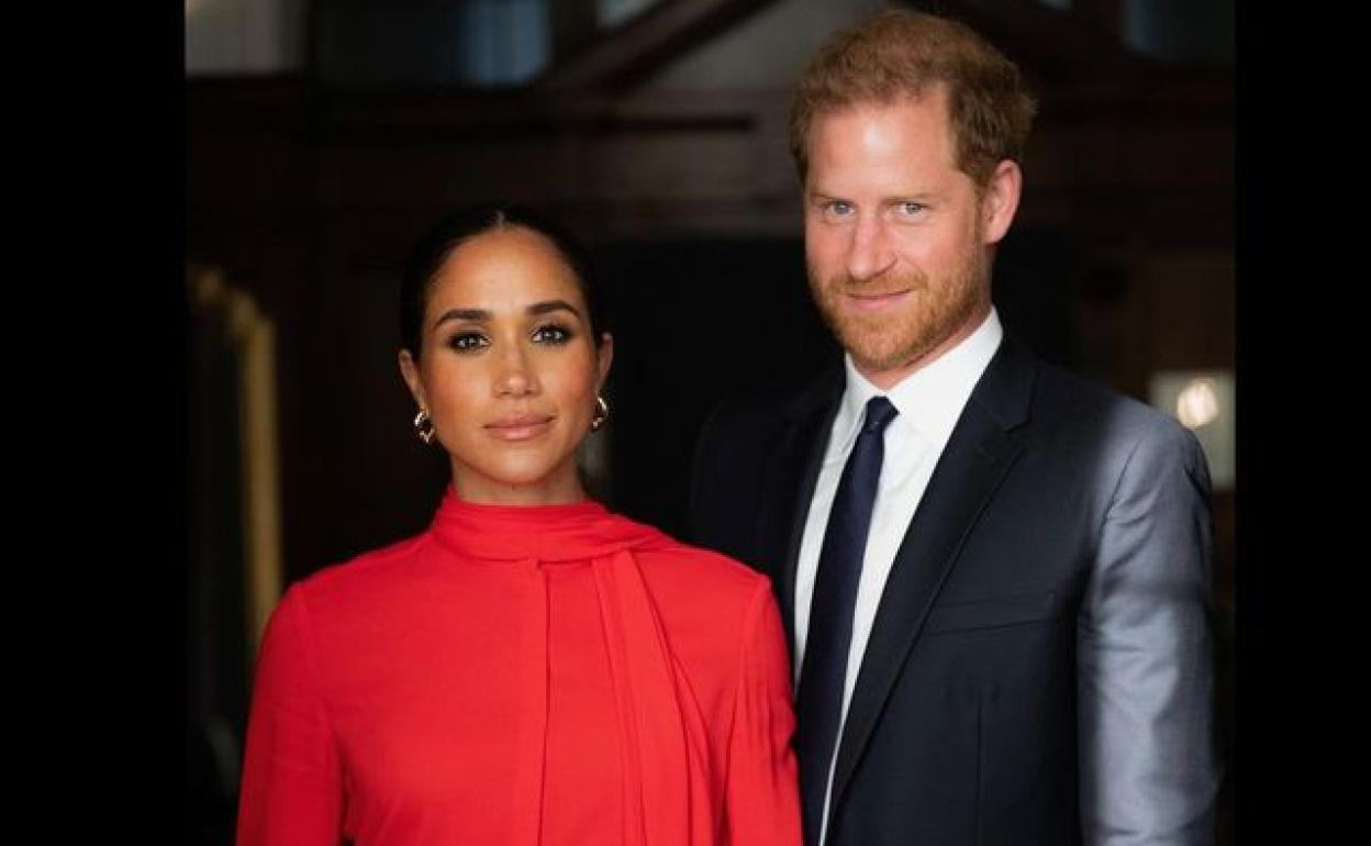 El príncipe Harry y Meghan Markle.