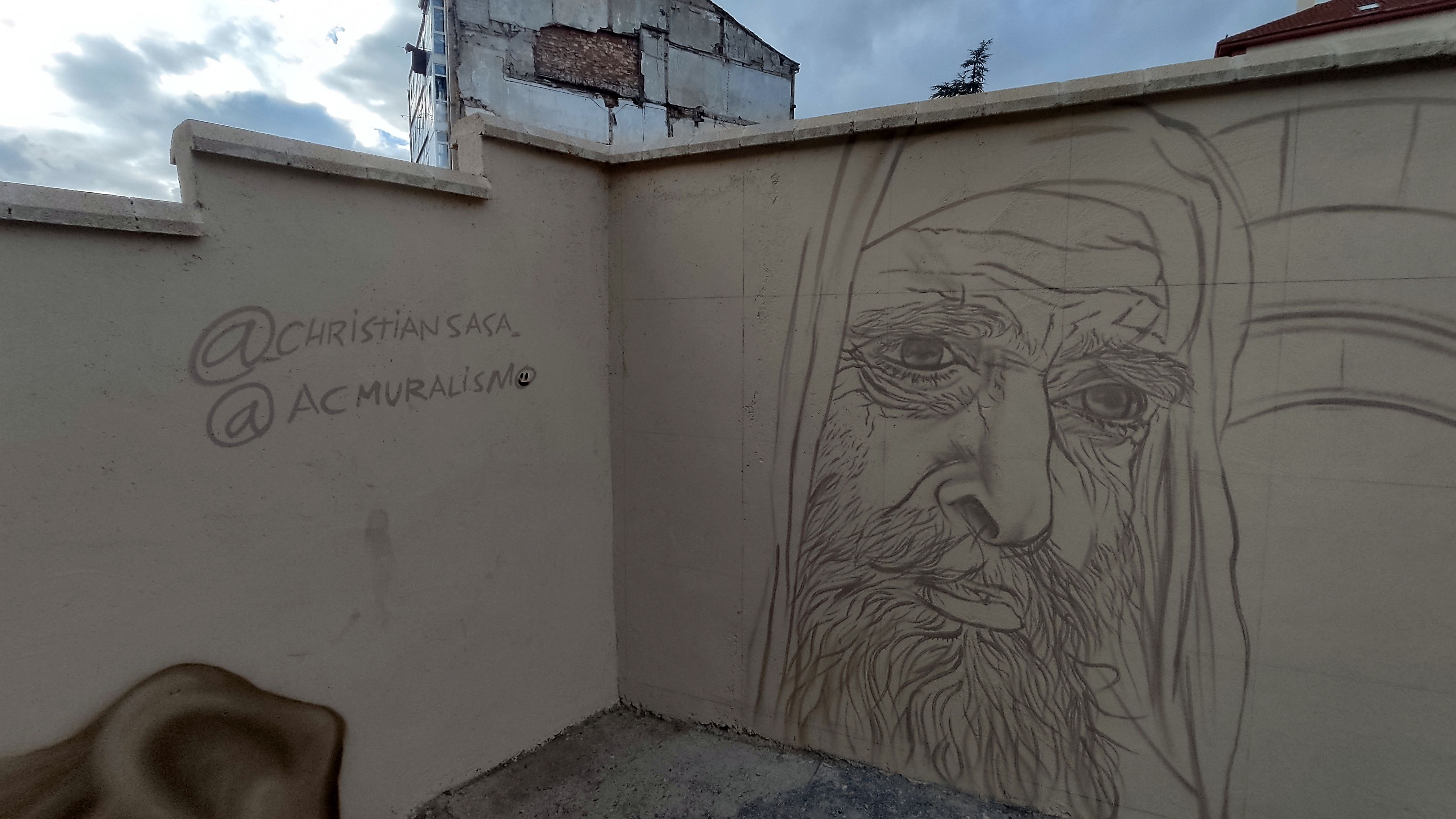 Burgos recrea en un mural histórico la convivencia de musulmanes, judíos y cristianos en la ciudad. 