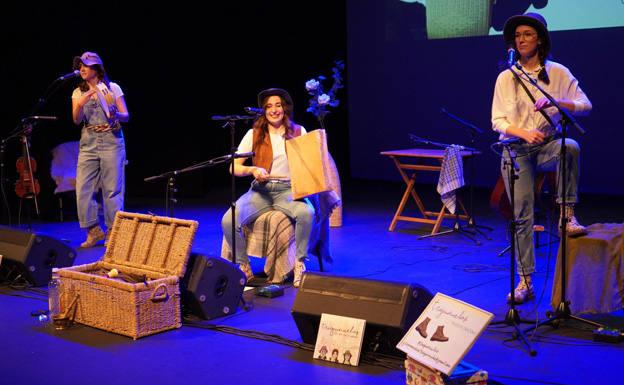 El grupo de folk castellano Triguiñuelas. 