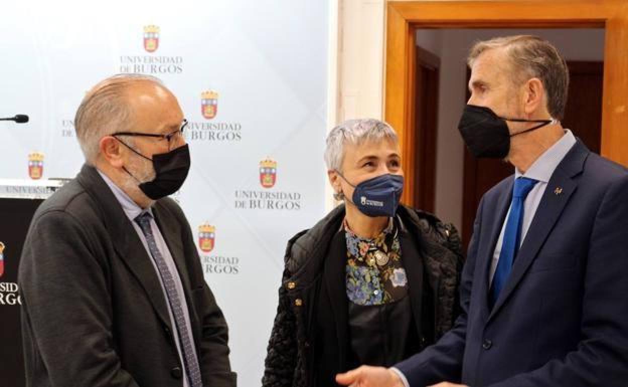 Imagen de archivo de la presentación del programa para acoger estudiantes ucranianos en la UBU.. 