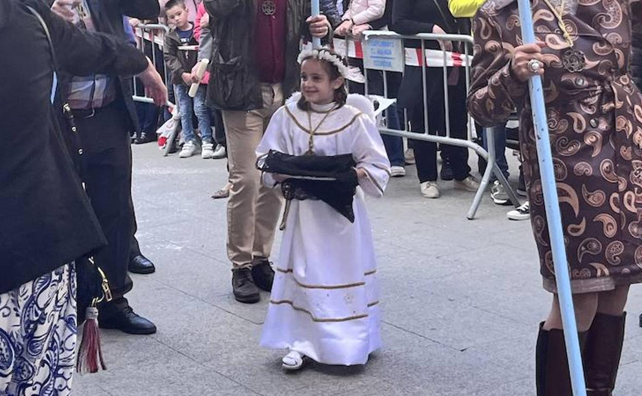 El 'ángel' de este año Aranda. 