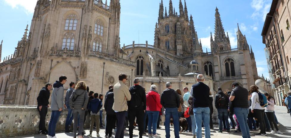 El turismo crece en Burgos, pero no llega a los niveles de 2019. 