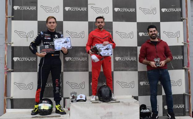 Ganadores del Premio de Karting Ciudad de Aranda. 