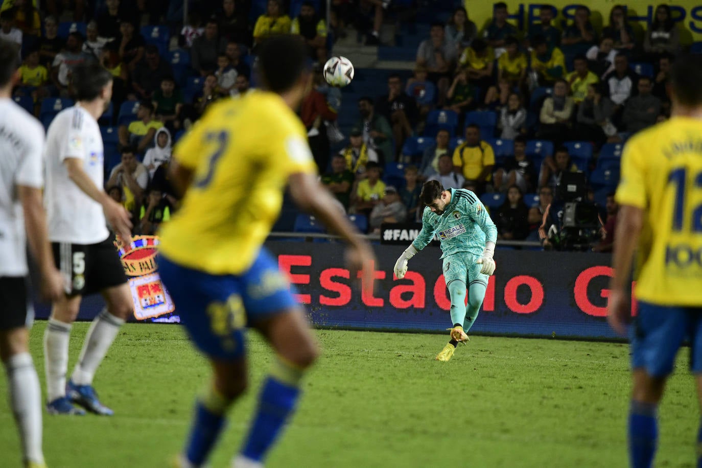 Imágenes de la victoria del Burgos CF ante Las Palmas (0-2) en el estadio de Gran Canaria