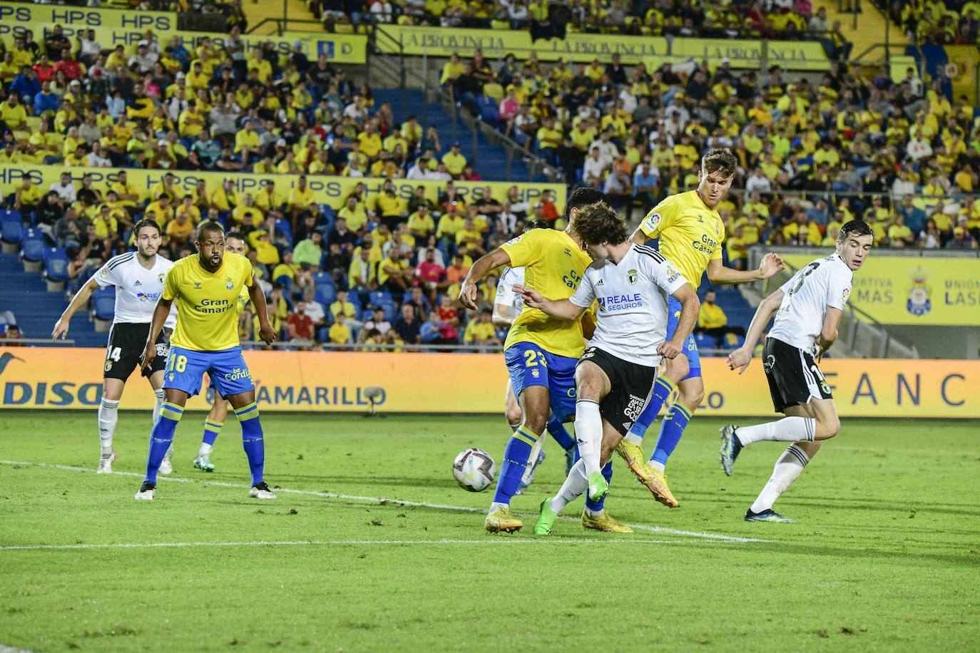 Imágenes de la victoria del Burgos CF ante Las Palmas (0-2) en el estadio de Gran Canaria