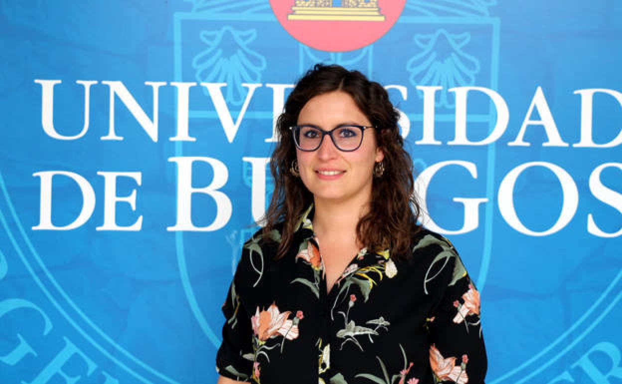 LA profesora Sara Sánchez. 