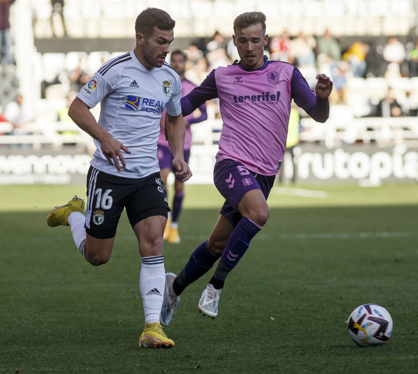 Fotos: El Burgos CF - Tenerife en imágenes