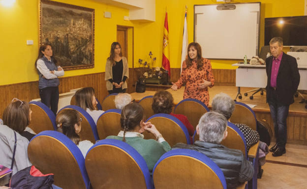 Presentación del curso en Medina de Pomar. 