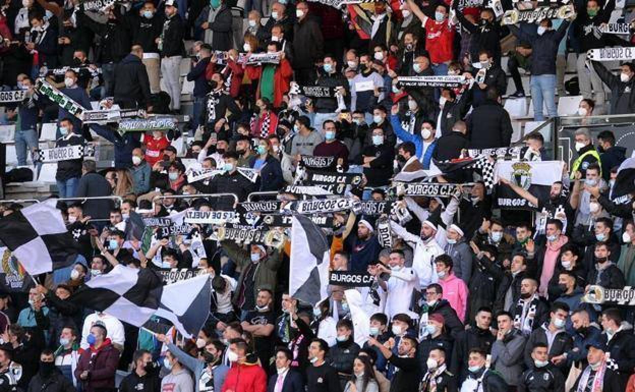 La afición del Burgos CF volverá a arropar al equipo de manera multitudinaria en El Sardinero