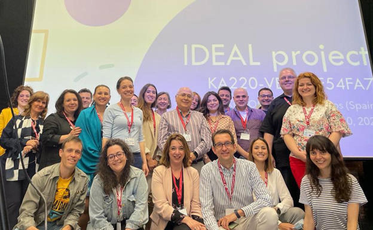 Responsables del Ideal Project de la Fundación Miradas. 