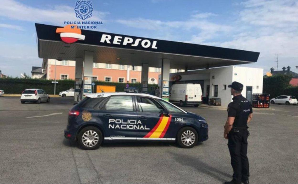 Atracaron la gasolinera de Miranda de Ebro a punta de pistola.