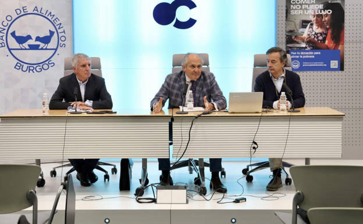 Presentación de la Gran Recogida de Alimentos en Burgos. 