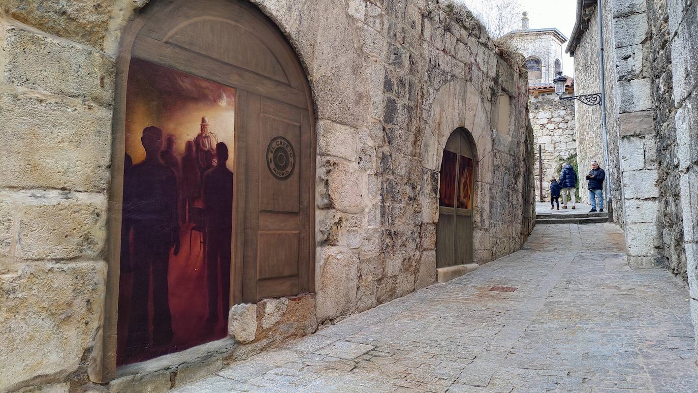 Mural del Callejón de las Brujas de Burgos