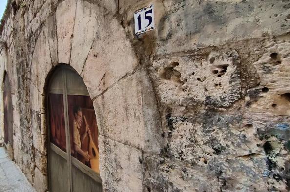 Mural del Callejón de las Brujas de Burgos