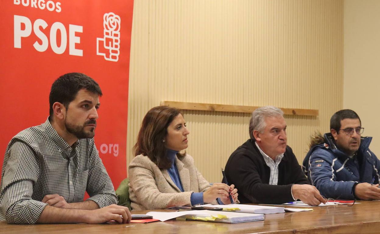 El PSOE de Burgos se ha reunido en Aranda de Duero.