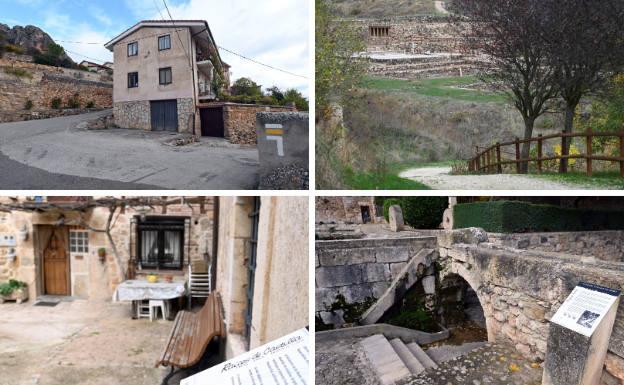 Un sendero que une patrimonio burgalés