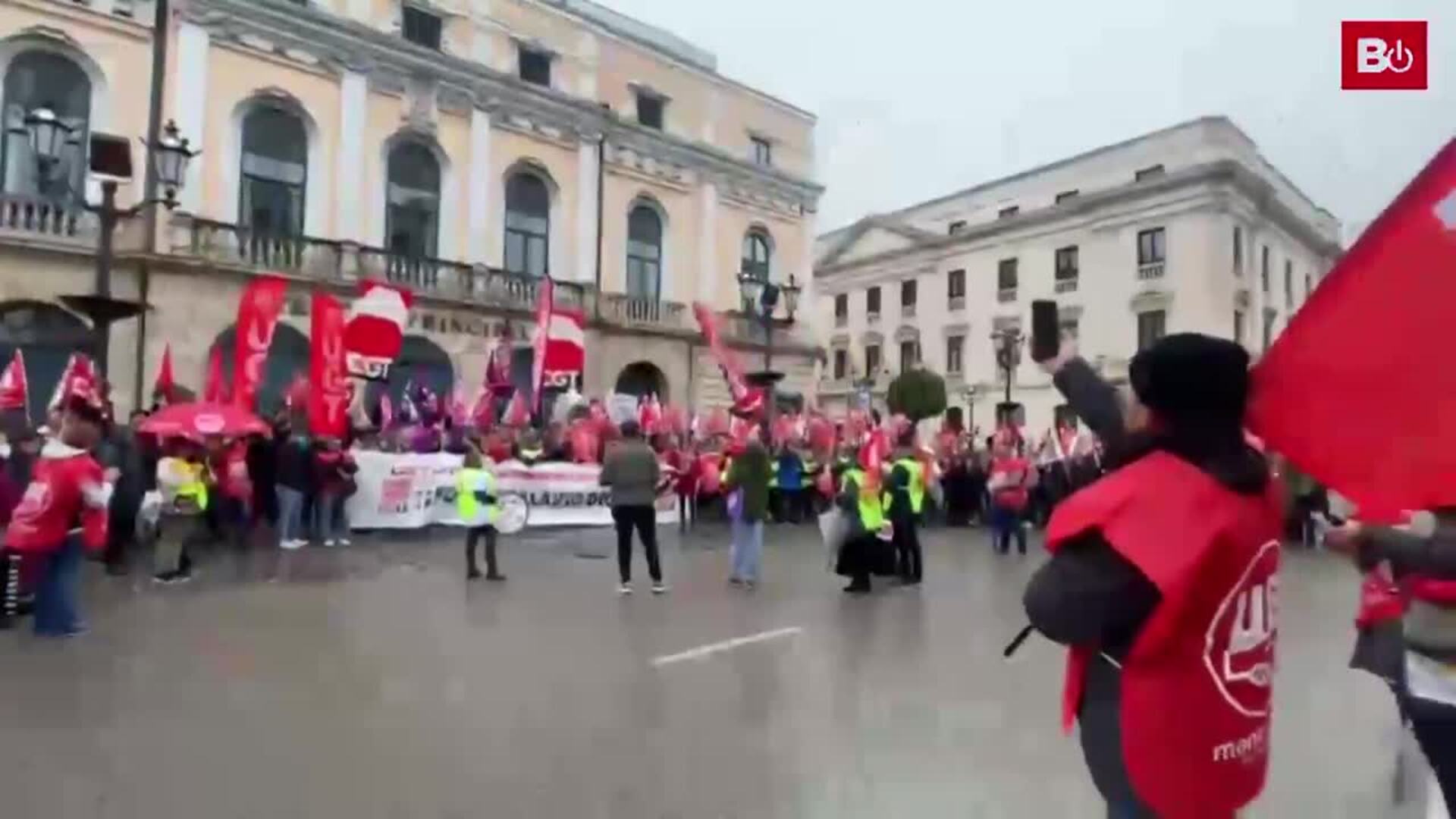 El sector de la limpieza se manifiesta en Burgos