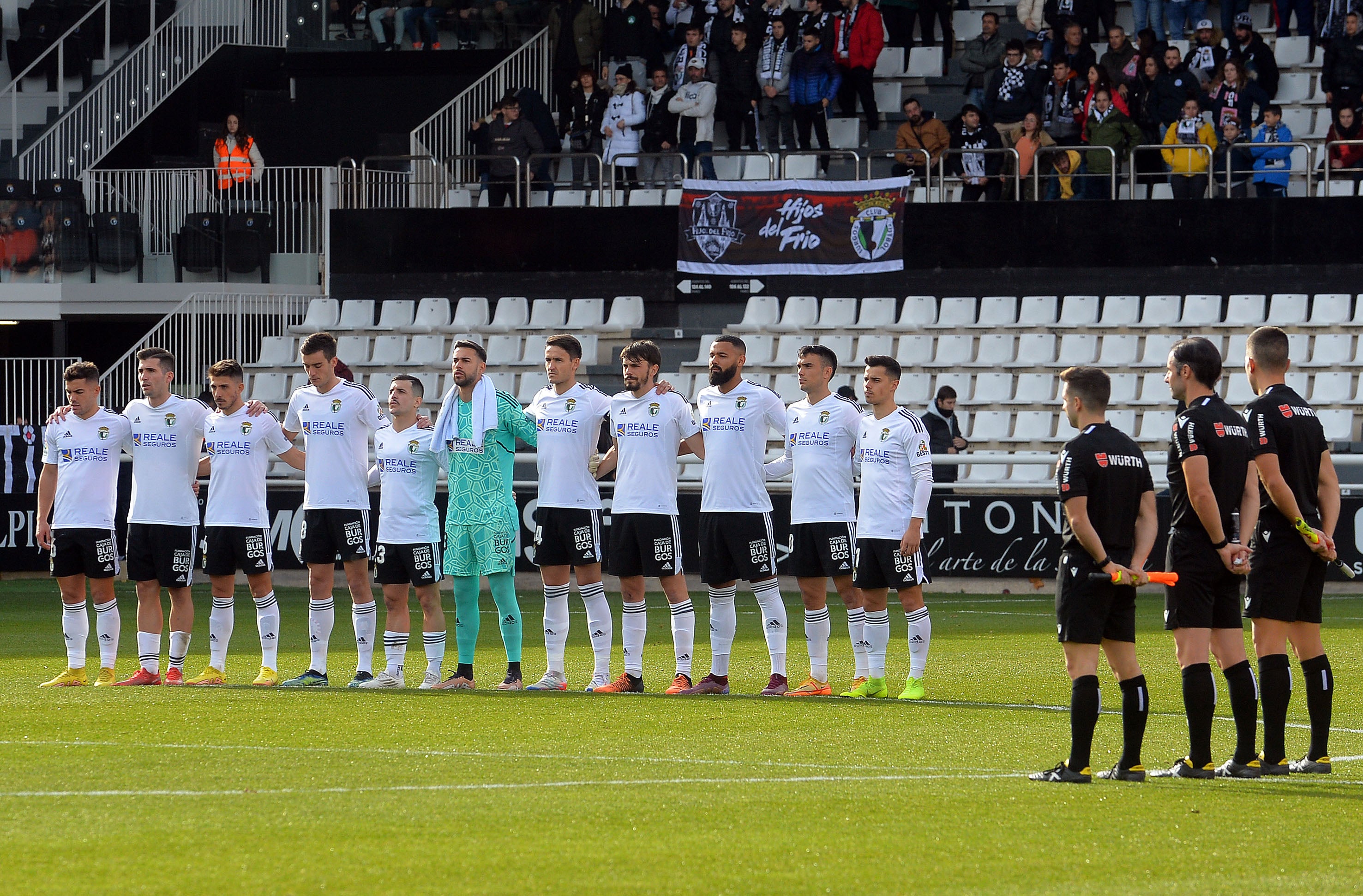 Fotos: El Burgos CF suma un punto en el último suspiro ante el Real Zaragoza