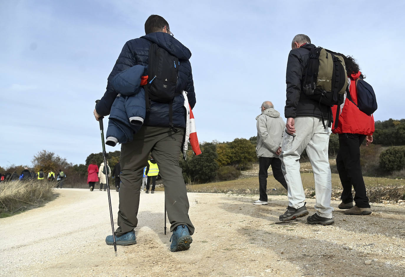 Fotos: Marcha en conmemoración del XXII aniversario de los yacimientos de Atapuerca como Patrimonio de la Humanidad