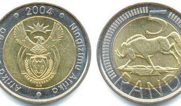 Moneda de cinco rand sudafricanos