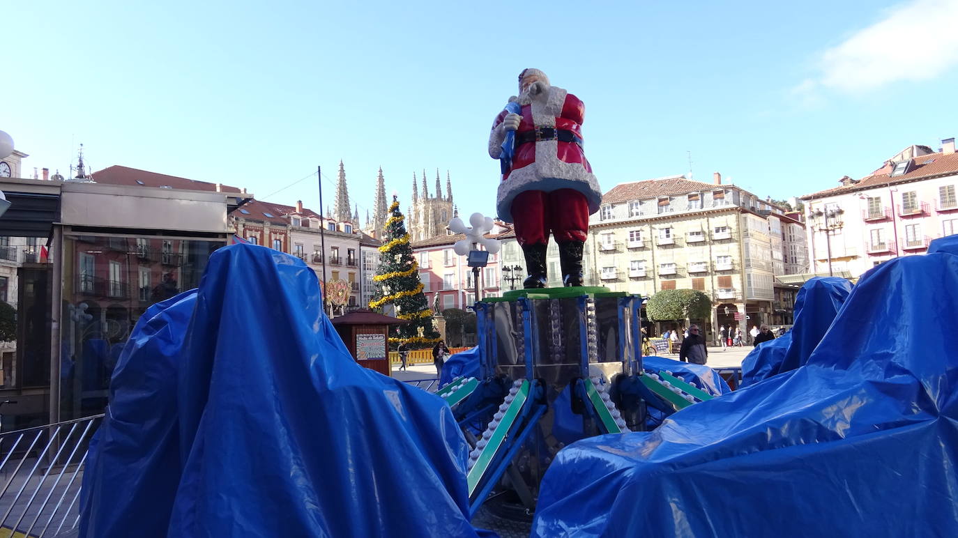 Fotos: Todo preparado en Burgos para recibir a la Navidad