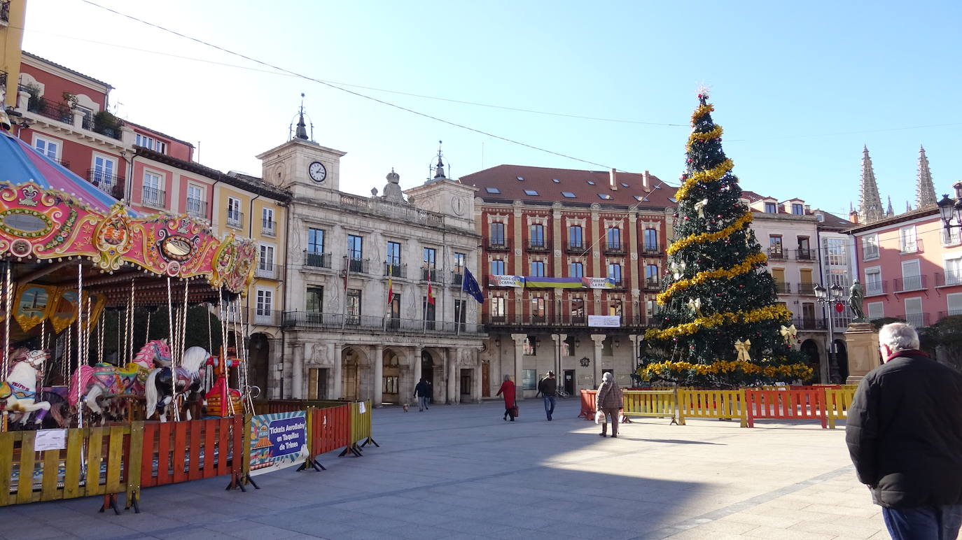 Fotos: Todo preparado en Burgos para recibir a la Navidad