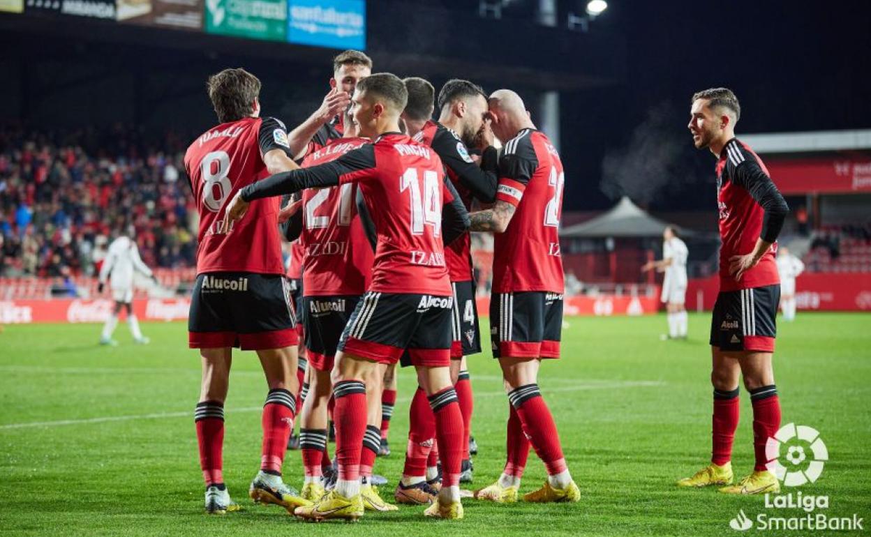 El Mirandés se reencontró con la victoria. 