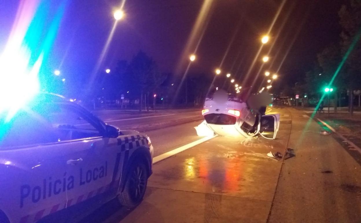 Suceso ocurrido en el buelvar de Burgos.