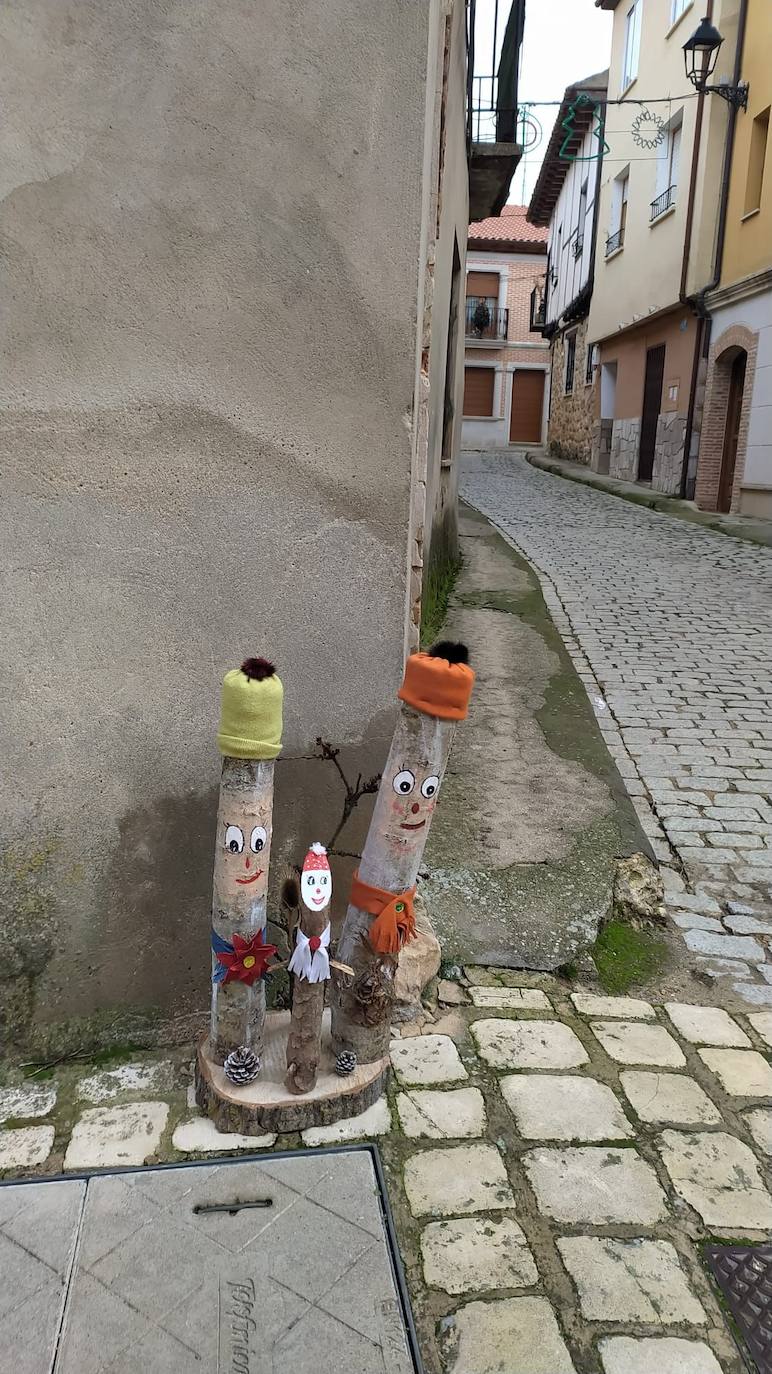 La decoración navideña de Fresnillo de las Dueñas, Gumiel de Izán y Peñaranda de Duero.