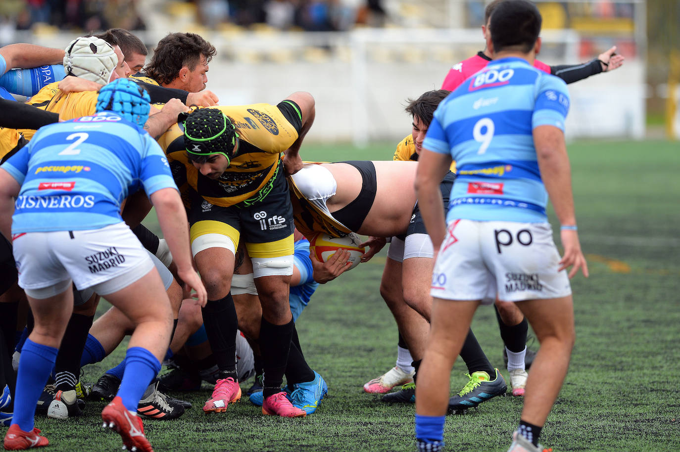 Imágenes de la victoria de Recoletas Burgos UBU ante Complutense Cisneros este domingo en San Amaro