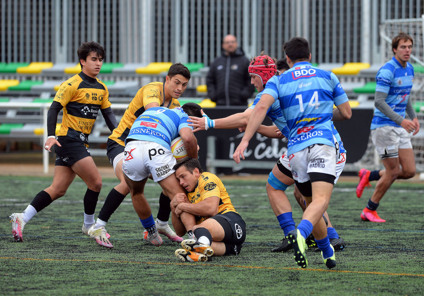 Imágenes de la victoria de Recoletas Burgos UBU ante Complutense Cisneros este domingo en San Amaro