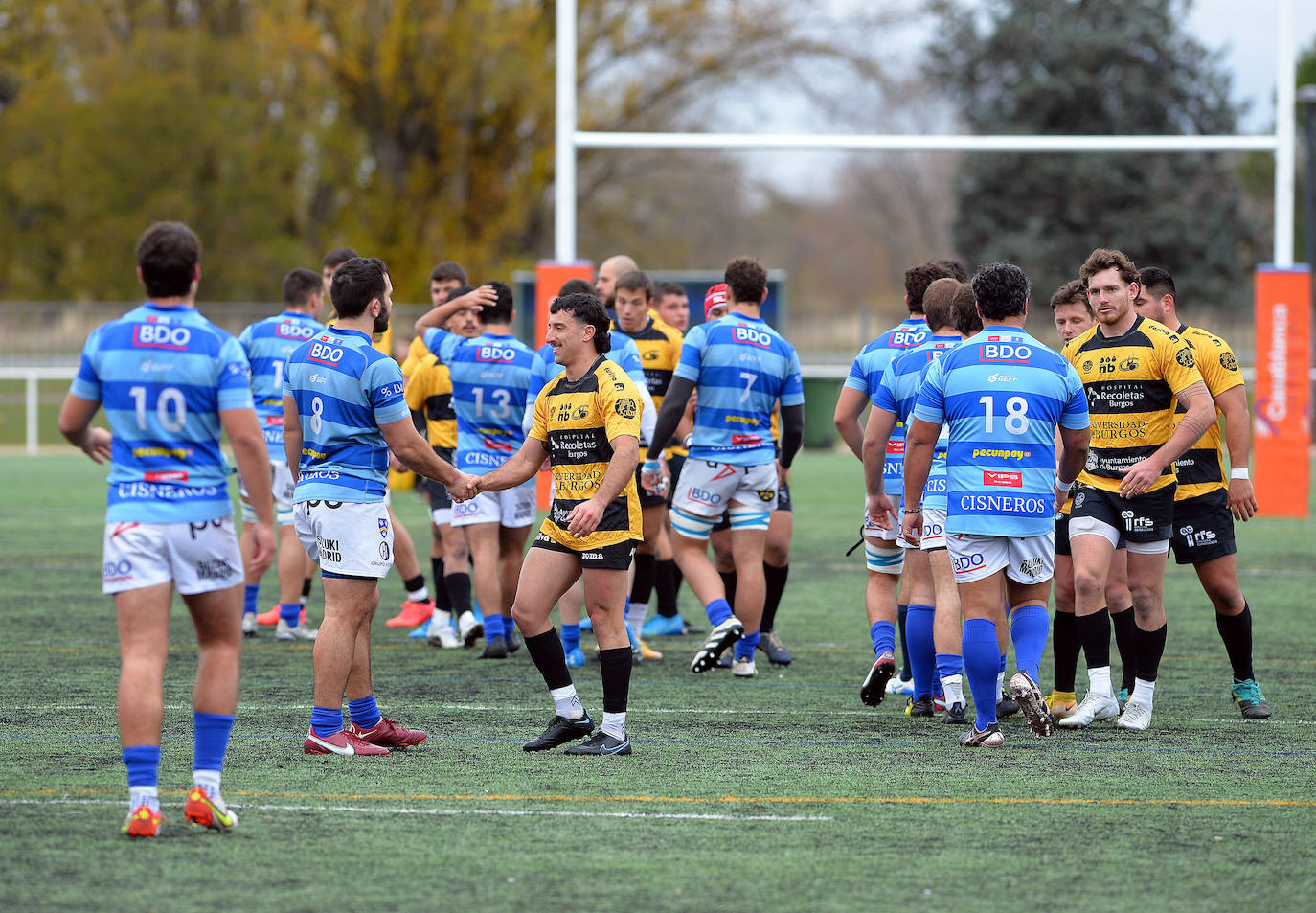 Imágenes de la victoria de Recoletas Burgos UBU ante Complutense Cisneros este domingo en San Amaro