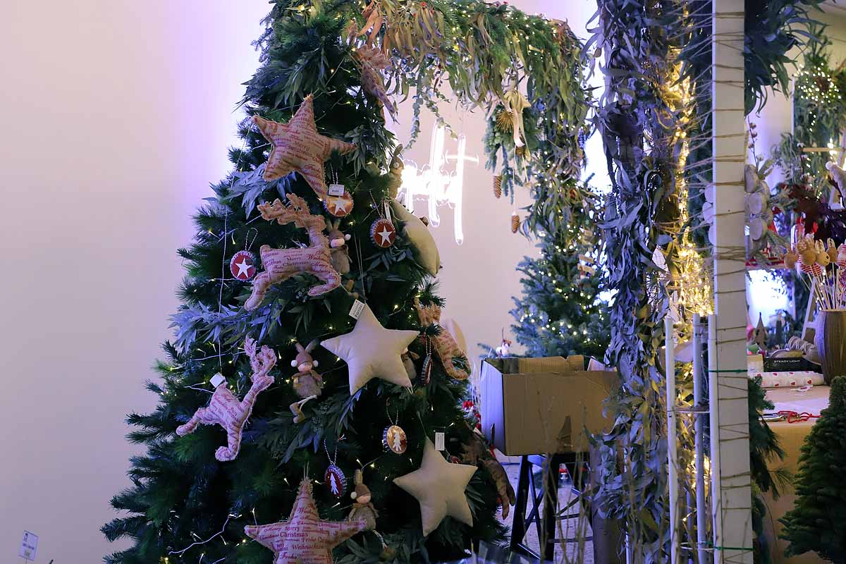 Fotos: La Feria de Navidad de los Floristas cierra con nota en Burgos