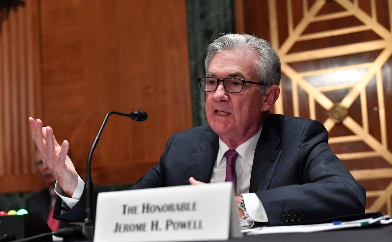 El presidente de la FED, Jerome Powell. 