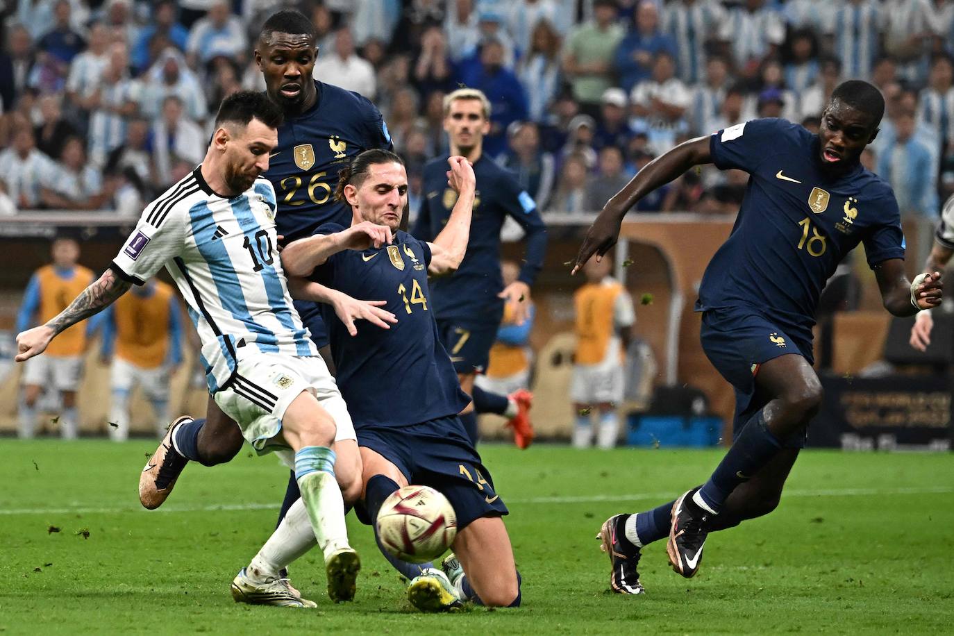 Fotos: Las mejores imágenes de la final del Mundial de Qatar entre Argentina y Francia