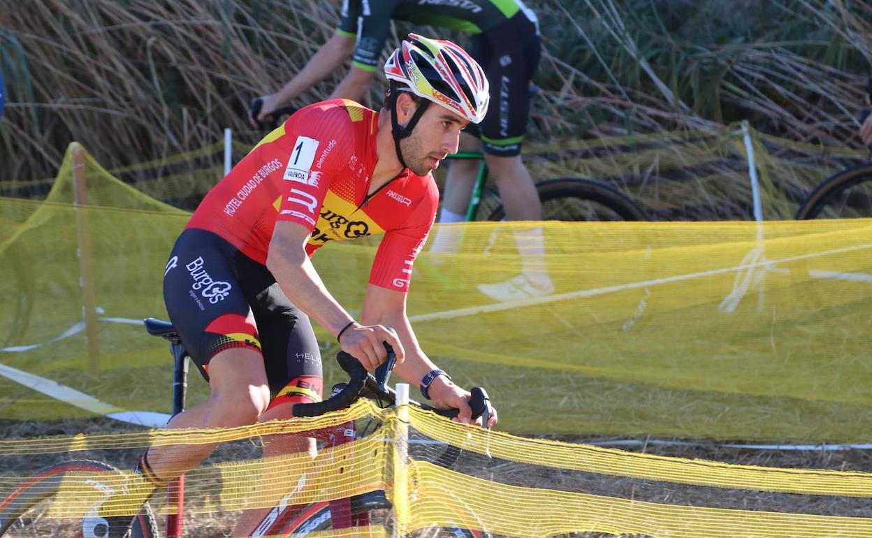 Felipe Orts en la prueba de Xativa.