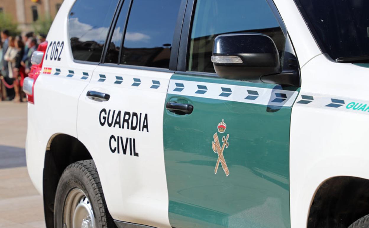 Vehículo de Guardia Civil.