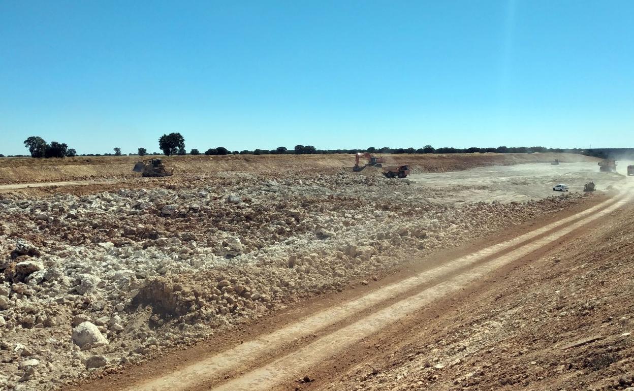 Obras de la A-11 en la provincia de Soria. 