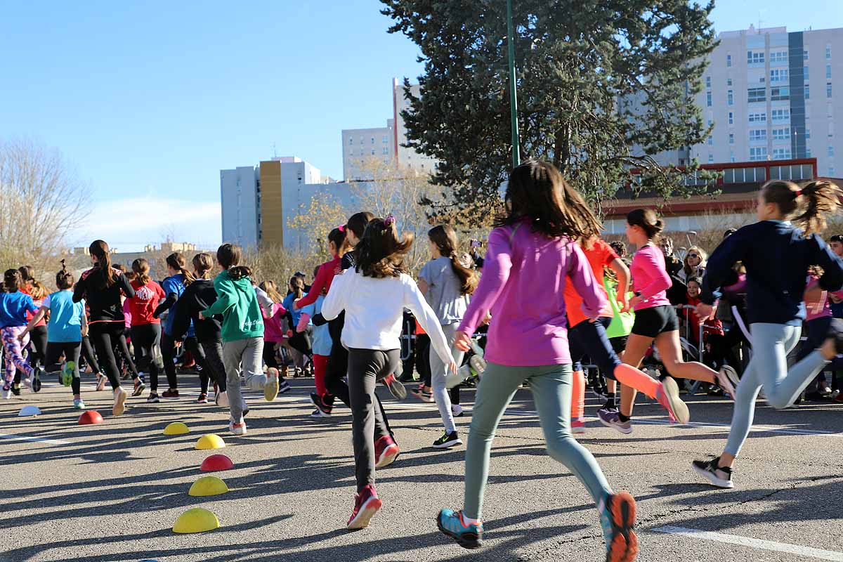 Fotos: Deportividad y gran participación en la San Silvestre infantil de Burgos