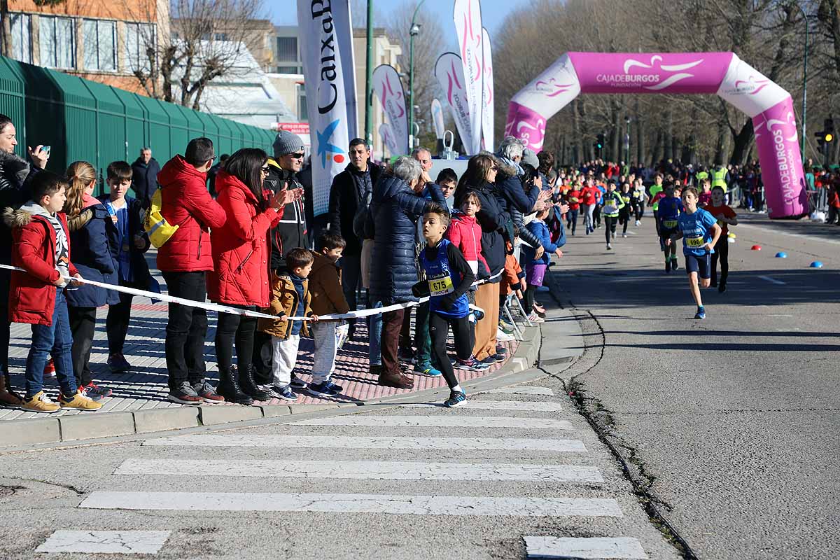 Fotos: Deportividad y gran participación en la San Silvestre infantil de Burgos