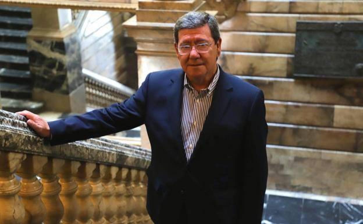 César Rico, presidente de la Diputación de Burgos. 