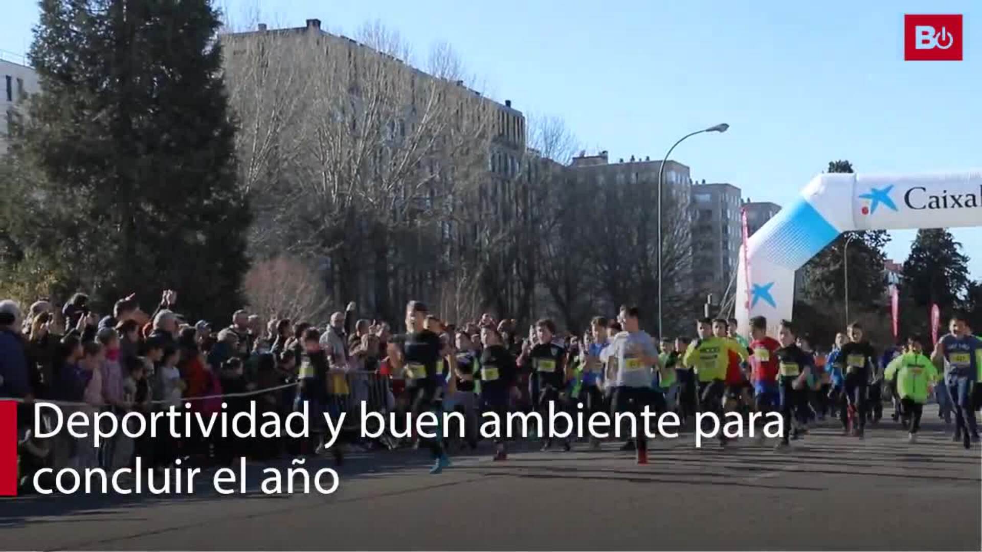 San Silvestre Cidiana infantil en Burgos