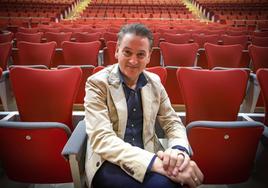 Juanjo Pastor, en el auditorio del Fórum.