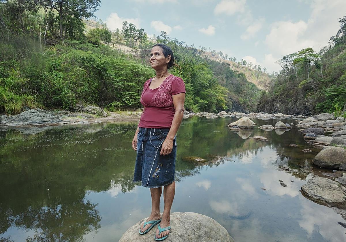 La exposición muestra la lucha de pueblos indígenas de Centroamérica.