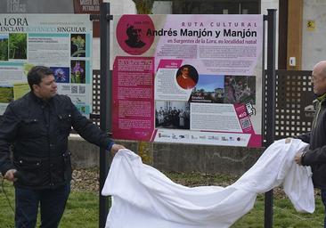 Sargentes de la Lora inaugura una ruta cultural sobre la figura de Andrés Manjón