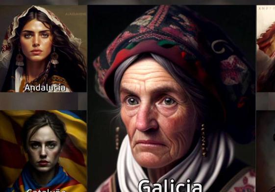 Galicia opina sobre la polémica imagen con la que figura su tierra la Inteligencia Artificial.