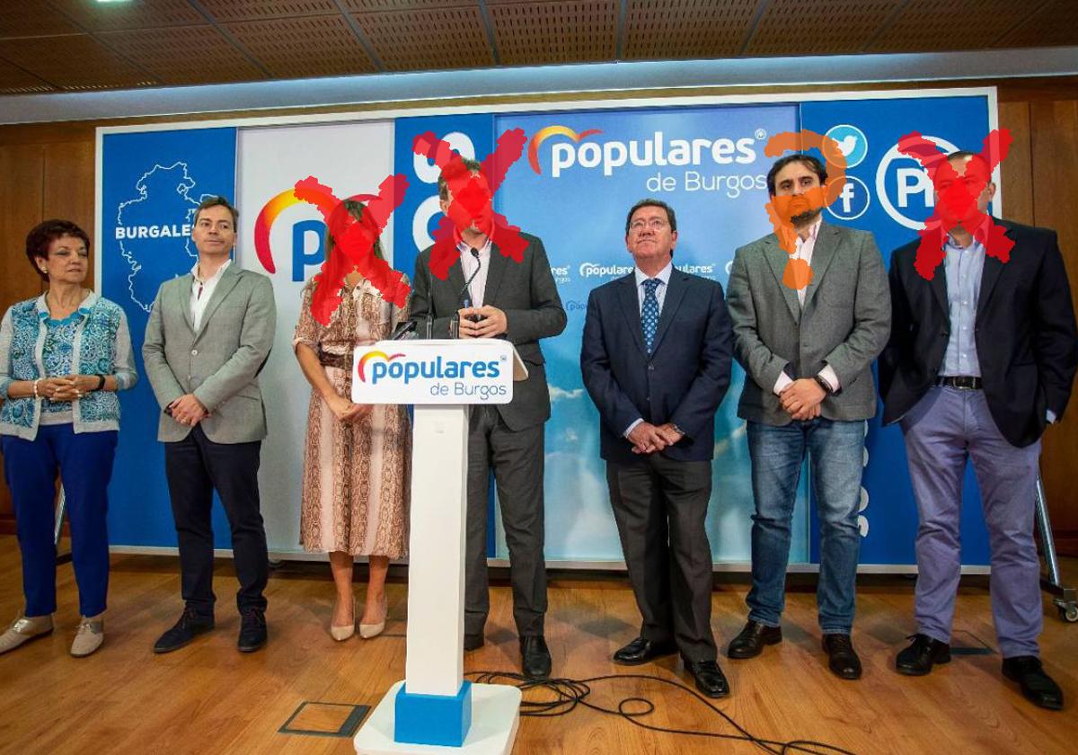 Tres de los siete concejales del PP que iniciaron la legislatura han abandonado el grupo municipal, y la continuidad de Berzosa está en el aire.