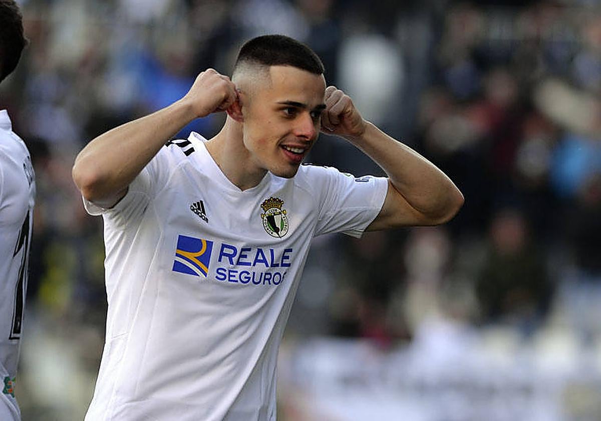 Gaspar Campos es el máximo goleador del Burgos CF.